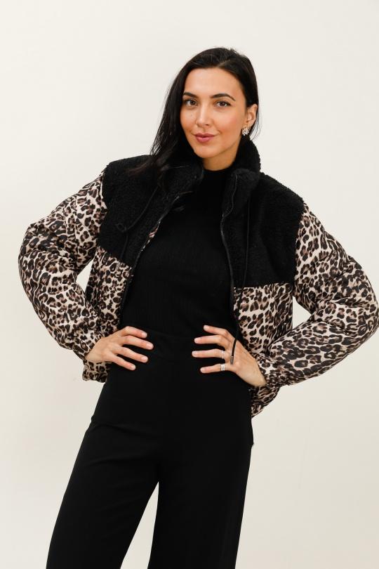 Doudounes Femme Noir MOOYA ZNS002 Efashion Paris