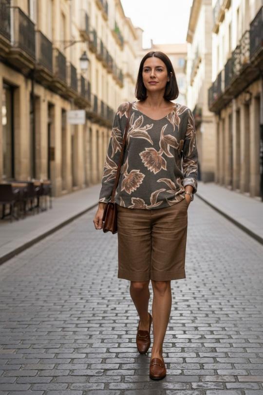Jumpers Women Khaki MOOYA I1605-033 Efashion Paris