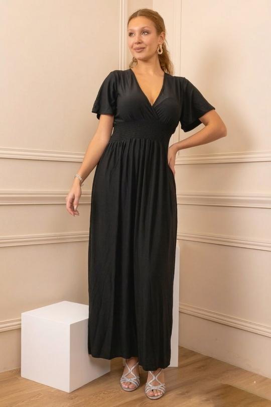 Robes longues Femme Bleu MOOYA 908 Efashion Paris