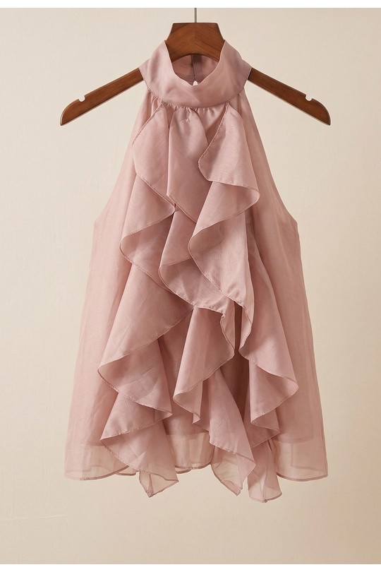 Top Donna Brown MOOYA I2545 Efashion Paris