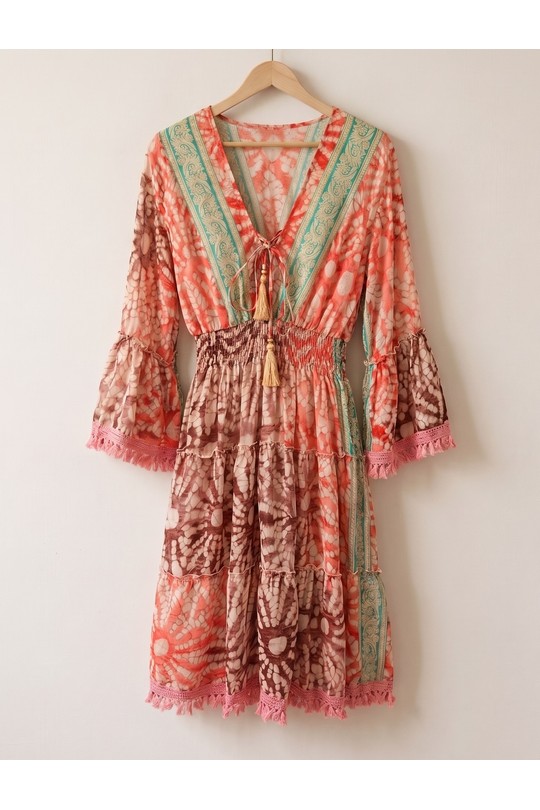 Robes courtes Femme Bleu MOOYA IAL322 Efashion Paris