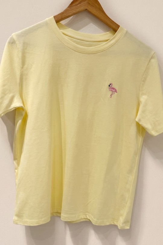 T-shirts Femme Jaune MOOYA M235 Efashion Paris