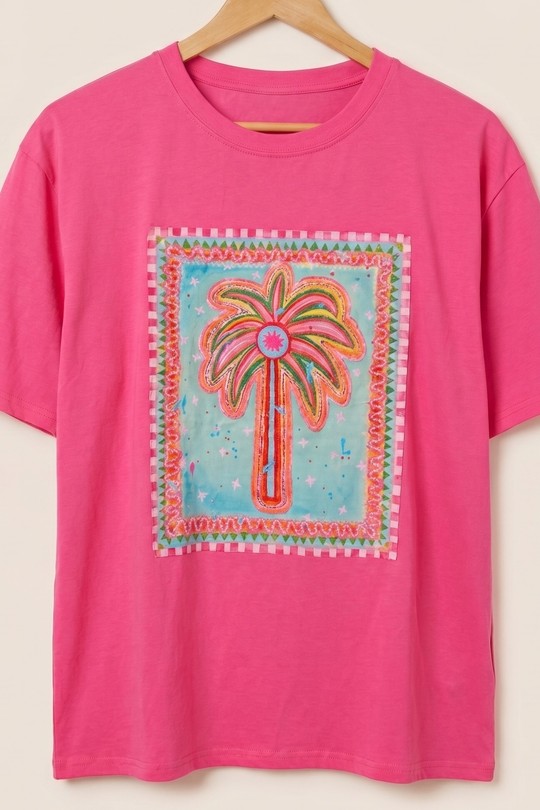 T-shirts Femme Rose MOOYA JC09 Efashion Paris