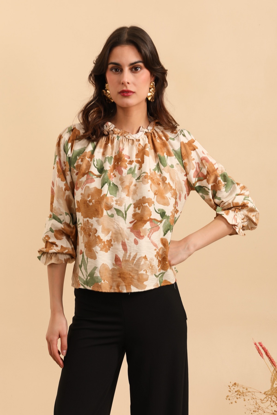 Blouses Femme Violet MOOYA M201 #c Efashion Paris