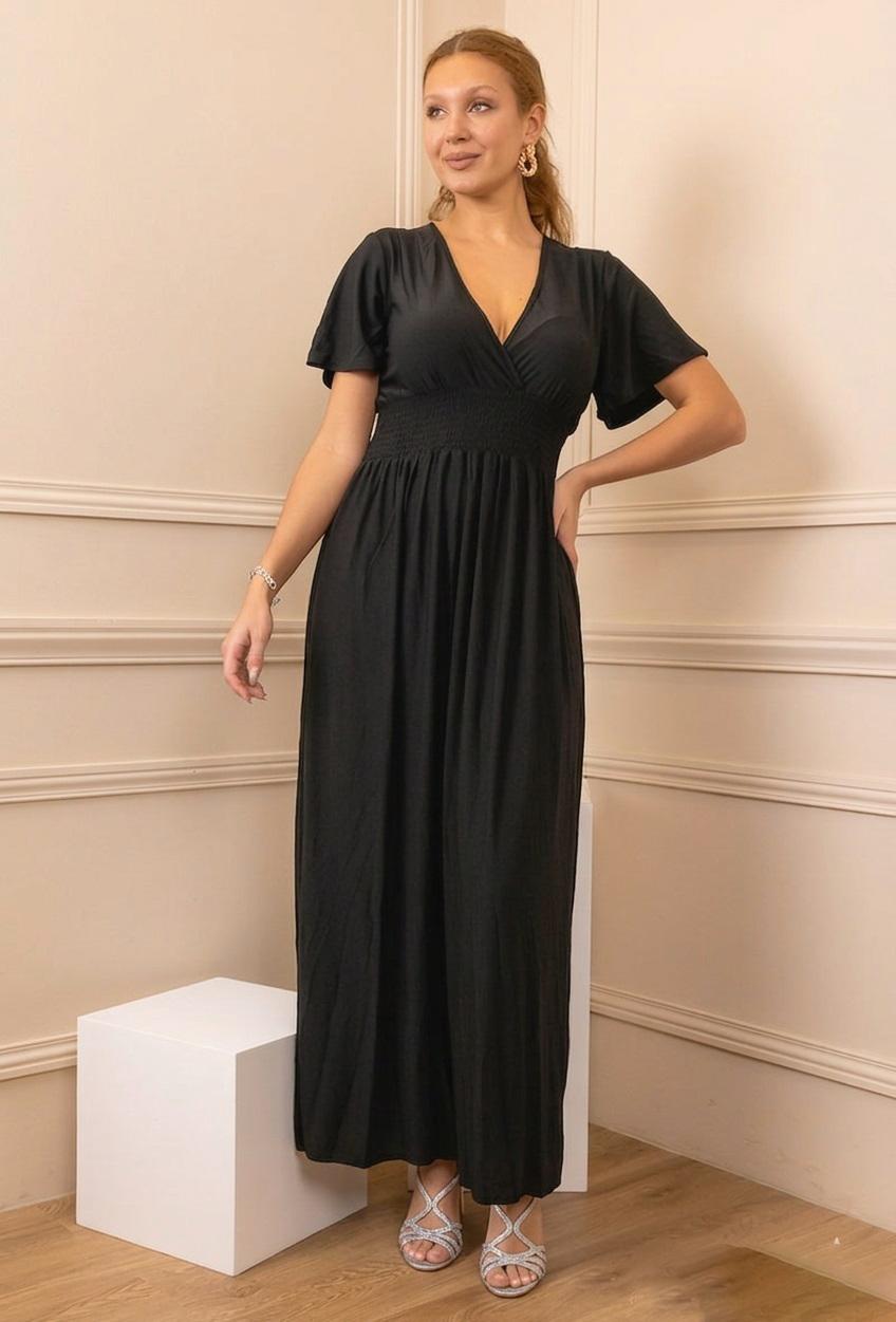 Robes longues Femme Bleu MOOYA 908 #c Efashion Paris