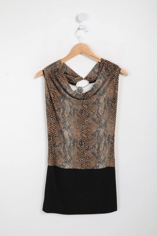 Robes courtes Femme Gris AXANGE 712 Efashion Paris