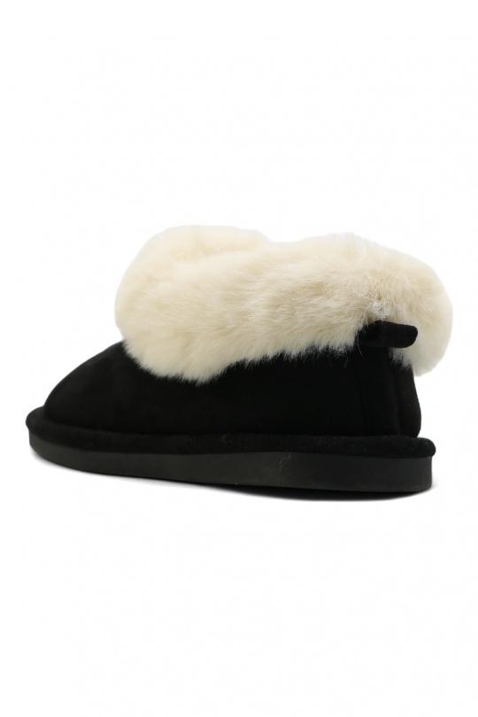 Bottines Chaussures Noir Jin Ma Shoes 23-011 Efashion Paris