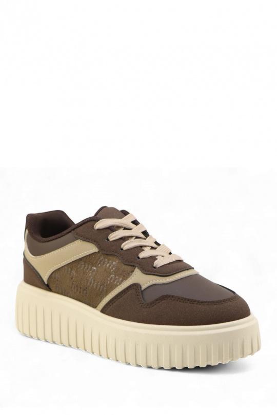 Trainers Shoes Dark brown Jin Ma Shoes L118 Efashion Paris