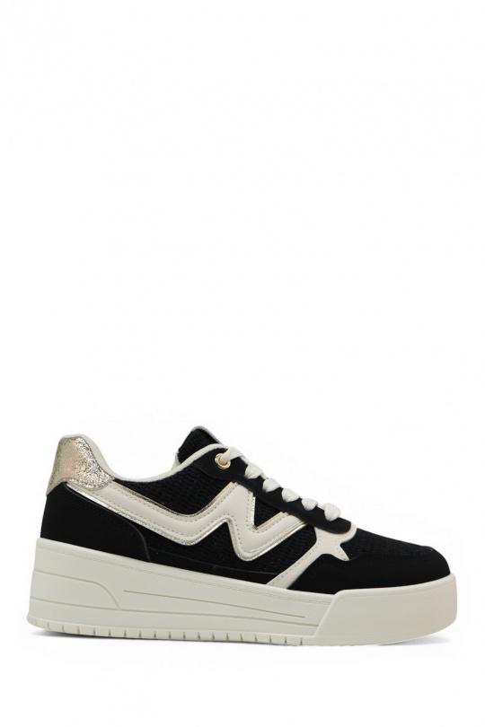 Baskets Chaussures Noir Jin Ma Shoes 9300-25 Efashion Paris