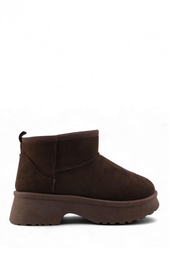 Bottines Chaussures Marron foncé Jin Ma Shoes L06 Efashion Paris