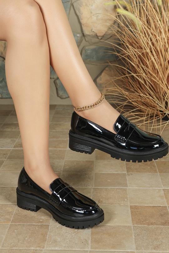 Mocasines Zapatos Black Jin Ma Shoes YT-16 Efashion Paris