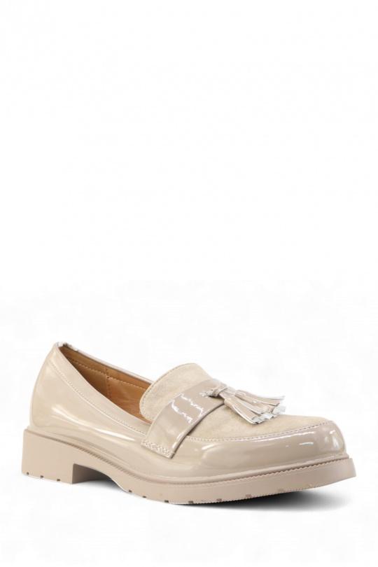 Mocasines Zapatos Taupe Jin Ma Shoes D049 Efashion Paris