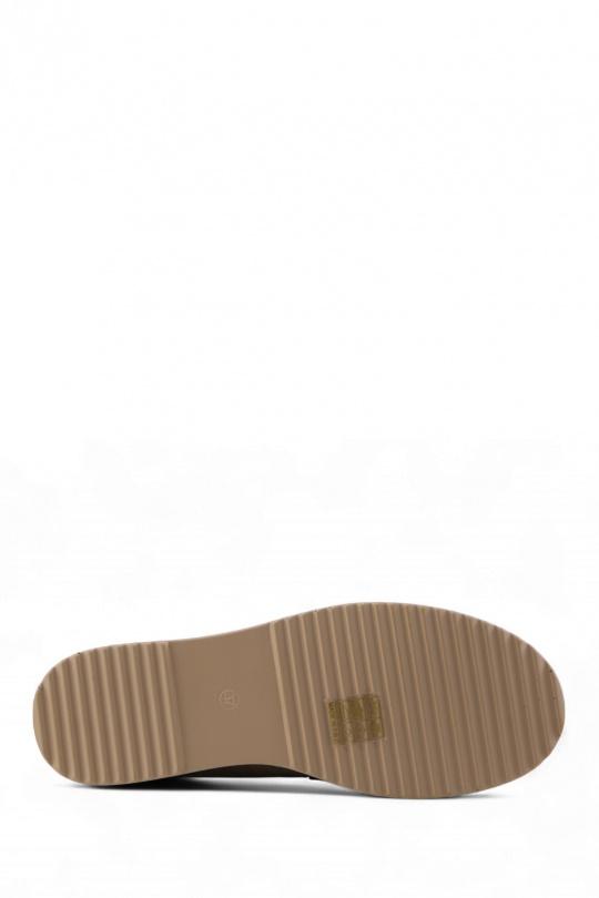 Mocassins Chaussures Taupe Jin Ma Shoes D8367 Efashion Paris