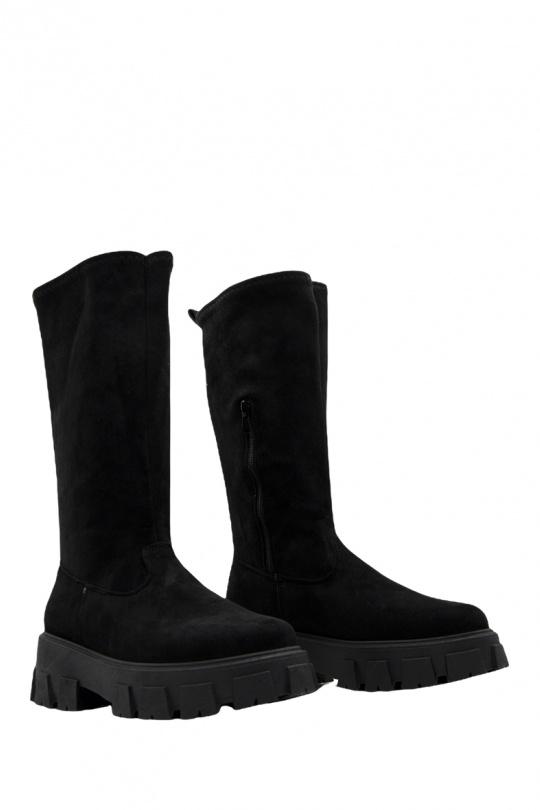 Bottes Chaussures Noir Jin Ma Shoes B2983 Efashion Paris