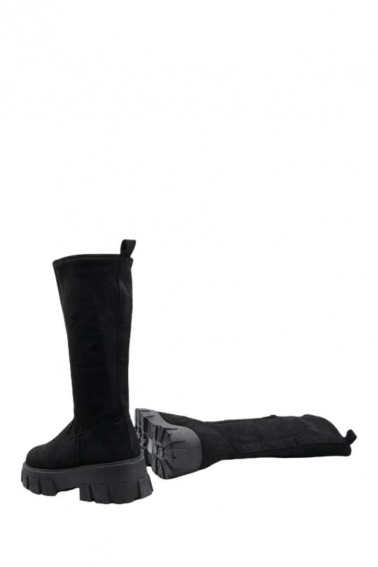 Bottes Chaussures Noir Jin Ma Shoes B2983 Efashion Paris