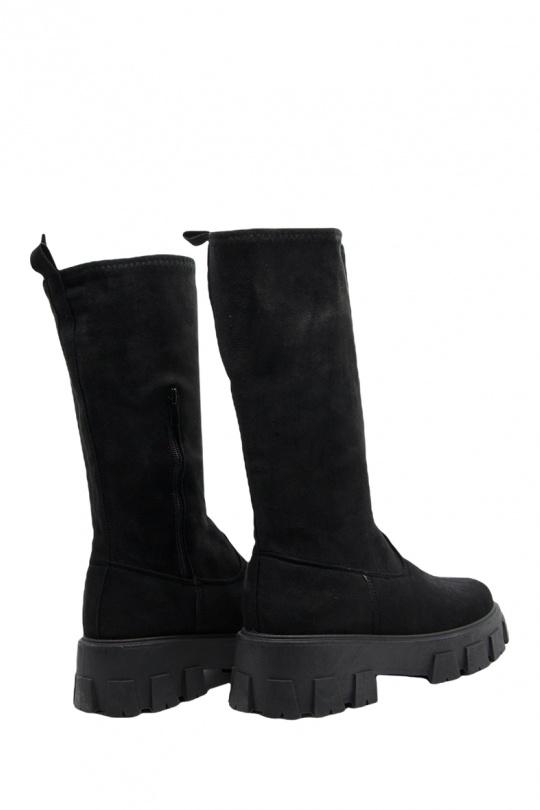 Bottes Chaussures Noir Jin Ma Shoes B2983 Efashion Paris