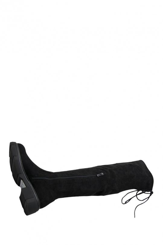 Bottes Chaussures Noir Jin Ma Shoes YY-775 Efashion Paris