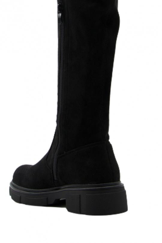 Bottes Chaussures Noir Jin Ma Shoes YY-775 Efashion Paris