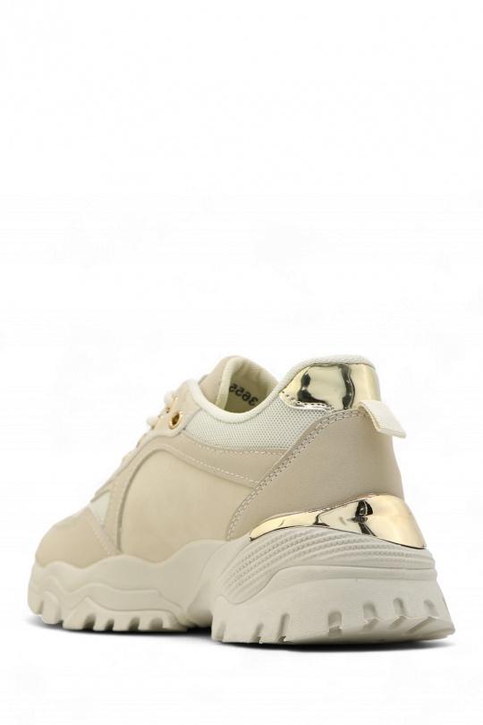 Baskets Chaussures Blanc Jin Ma Shoes 3655-23 Efashion Paris