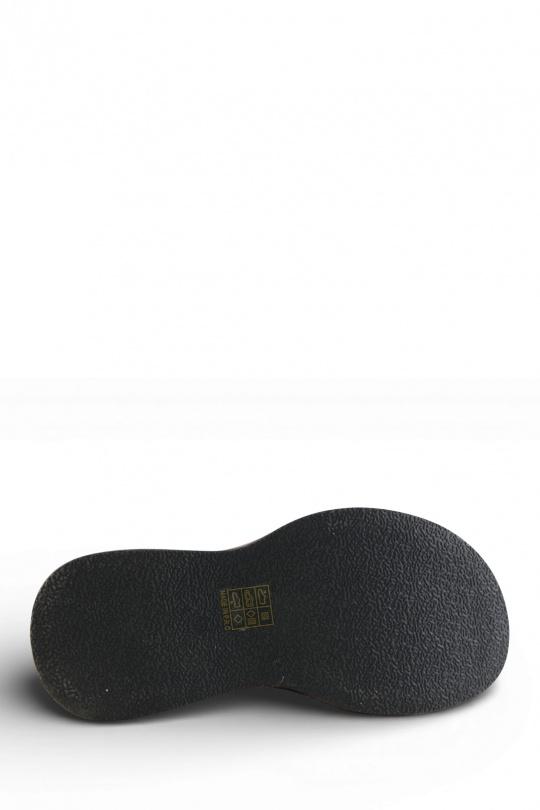 Compensées Chaussures Marron foncé Jin Ma Shoes TF335 Efashion Paris