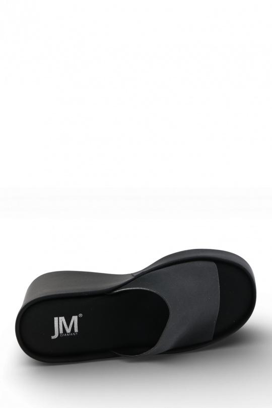 Compensées Chaussures Marron foncé Jin Ma Shoes TF335 Efashion Paris