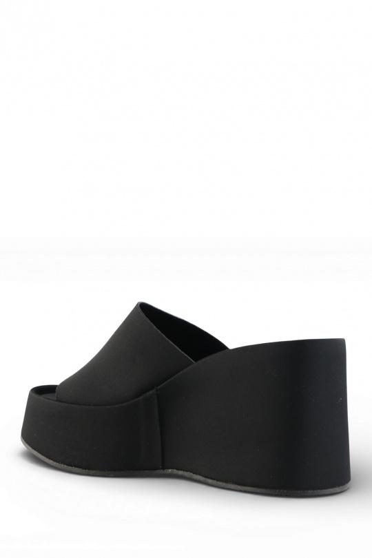 Compensées Chaussures Marron foncé Jin Ma Shoes TF335 Efashion Paris