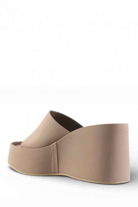 Compensées Chaussures Marron foncé Jin Ma Shoes TF335 Efashion Paris