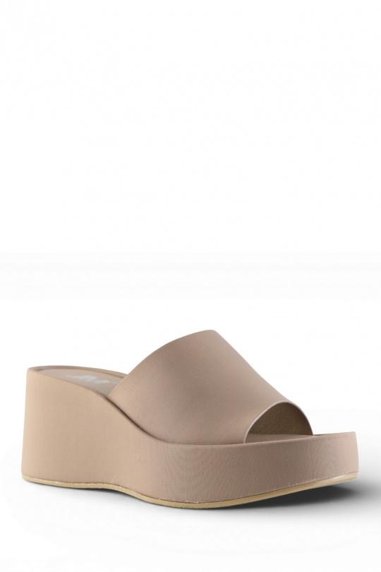 Compensées Chaussures Beige Jin Ma Shoes TF335-1 Efashion Paris