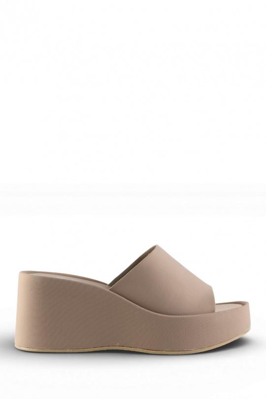 Compensées Chaussures Beige Jin Ma Shoes TF335-1 Efashion Paris