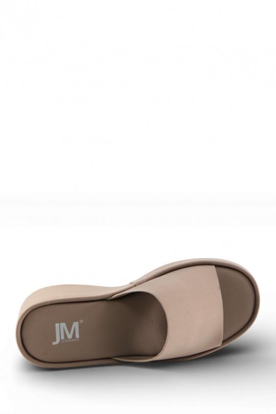 Compensées Chaussures Beige Jin Ma Shoes TF335-1 Efashion Paris