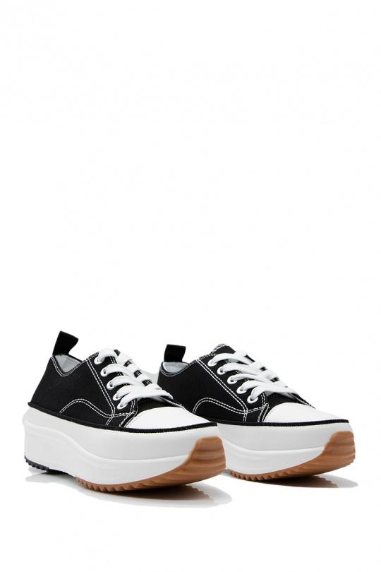 Baskets Chaussures Noir Jin Ma Shoes 9-57-05 Efashion Paris