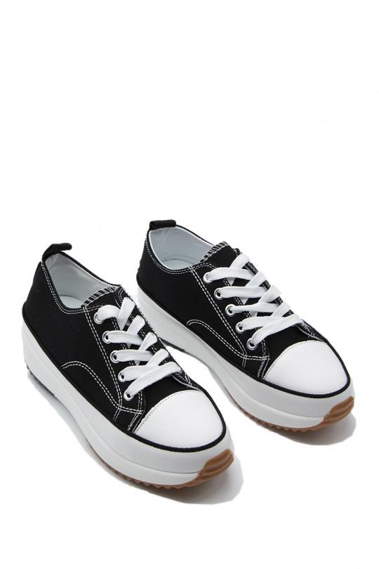 Baskets Chaussures Noir Jin Ma Shoes 9-57-05 Efashion Paris