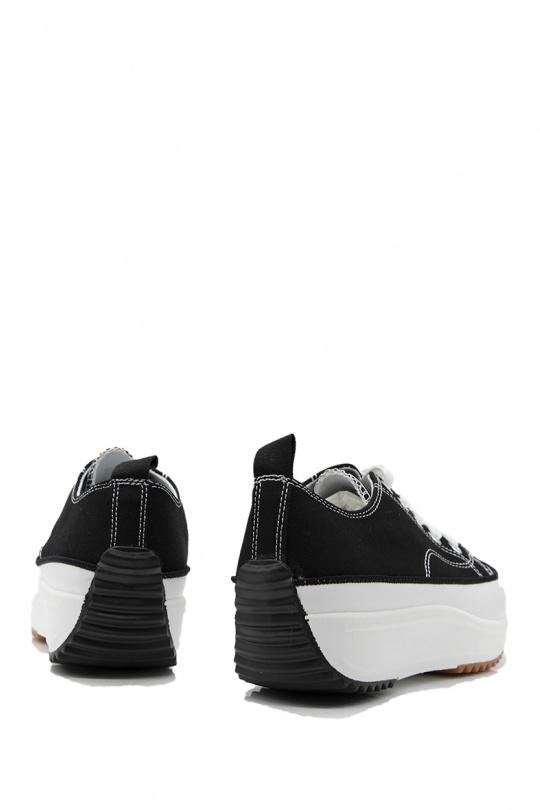 Baskets Chaussures Noir Jin Ma Shoes 9-57-05 Efashion Paris