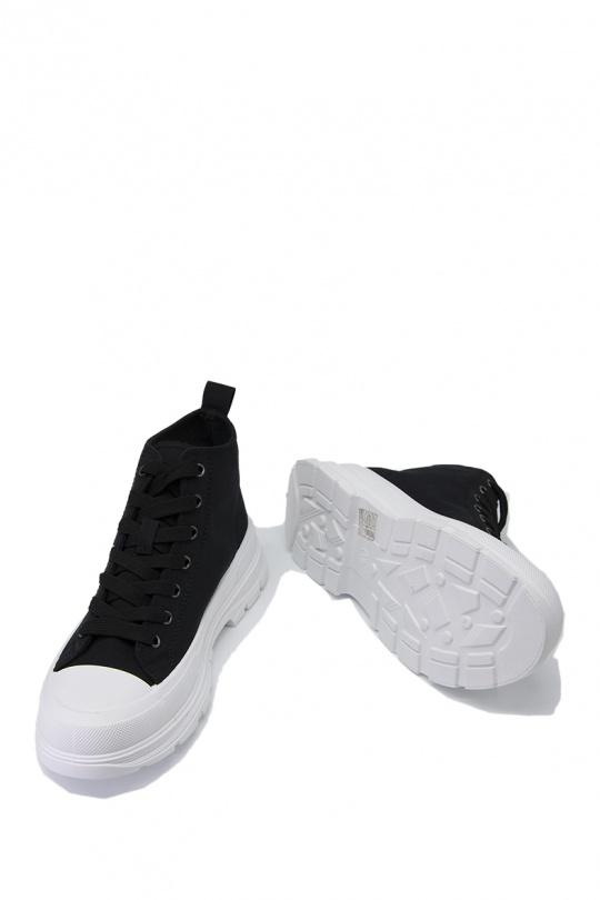 Baskets Chaussures Noir Jin Ma Shoes 9-69-05 Efashion Paris