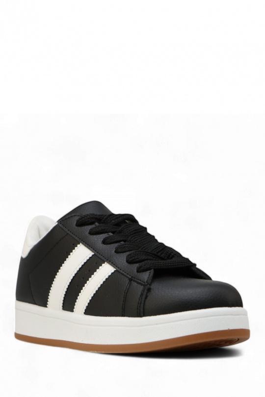 Baskets Chaussures Noir Jin Ma Shoes 0280 Efashion Paris