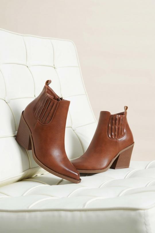 Ankle boots Shoes Dark brown Jin Ma Shoes 790 Efashion Paris