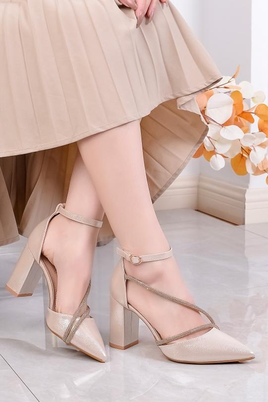 Escarpins Chaussures Champagne Jin Ma Shoes YXD2823-A1 Efashion Paris