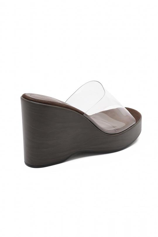 Compensées Chaussures Transparent Jin Ma Shoes TF-315 Efashion Paris