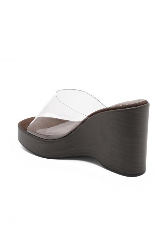 Compensées Chaussures Transparent Jin Ma Shoes TF-315 Efashion Paris