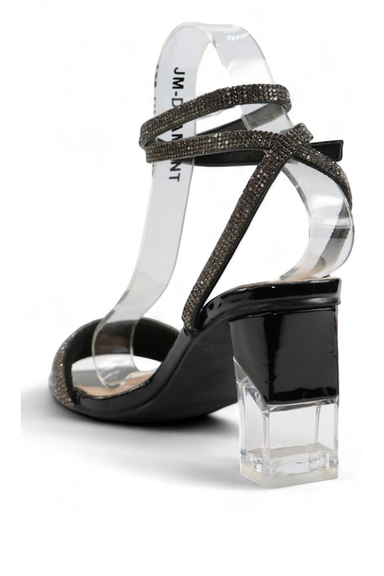 Sandales Chaussures Noir Jin Ma Shoes 5638 Efashion Paris