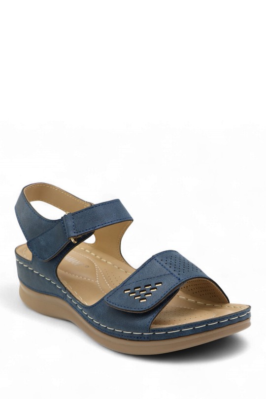 Sandales Chaussures Noir Jin Ma Shoes 008-8 Efashion Paris