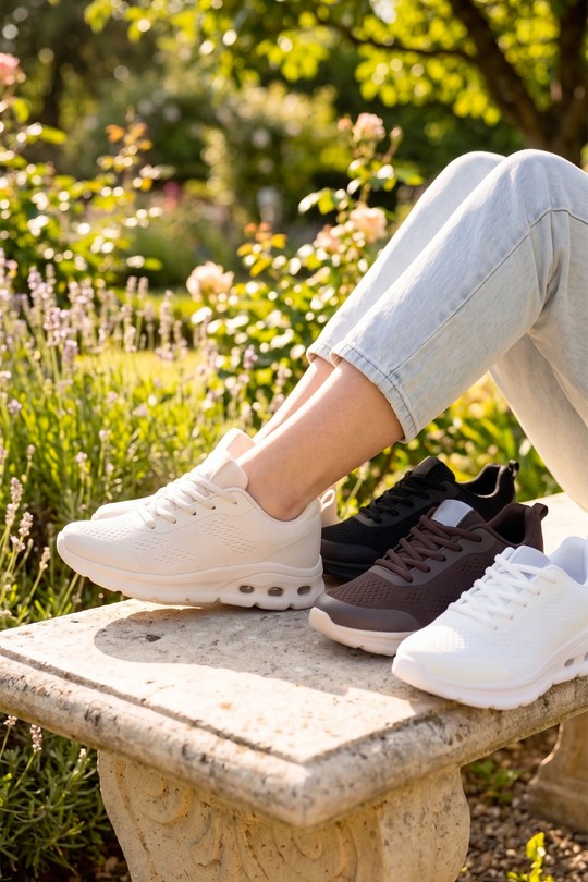 Baskets Chaussures Noir Jin Ma Shoes 6B14 Efashion Paris