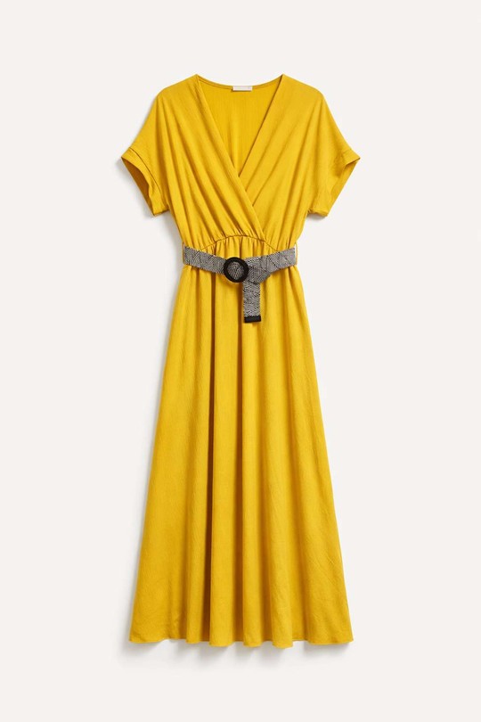 Robes longues Femme Jaune ALYRA 936-PE26-JAZZ Efashion Paris