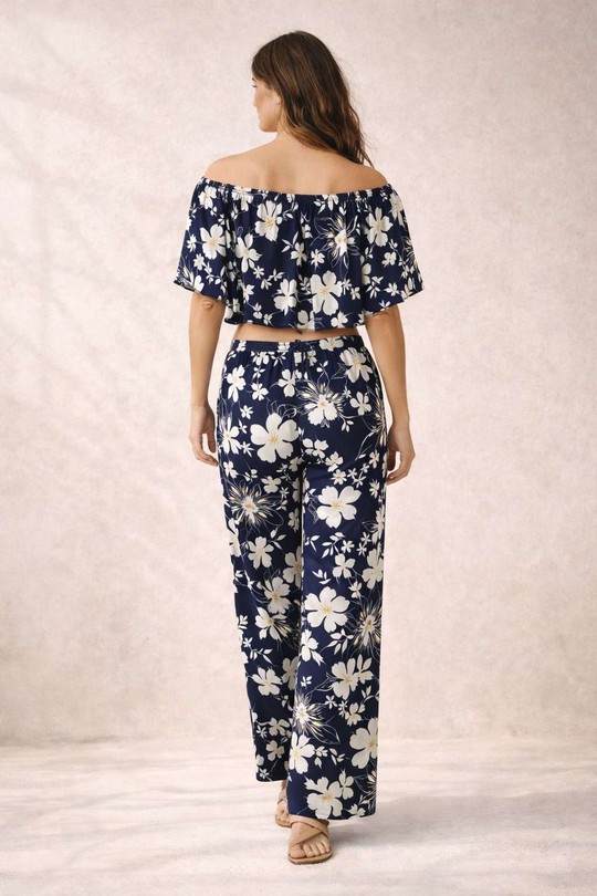 Ensembles Femme Rouge ALYRA 521-PE26-IMP01 Efashion Paris