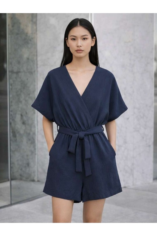 Combinaisons Femme Bleu marine ALYRA 986-PE26-JAZZ Efashion Paris