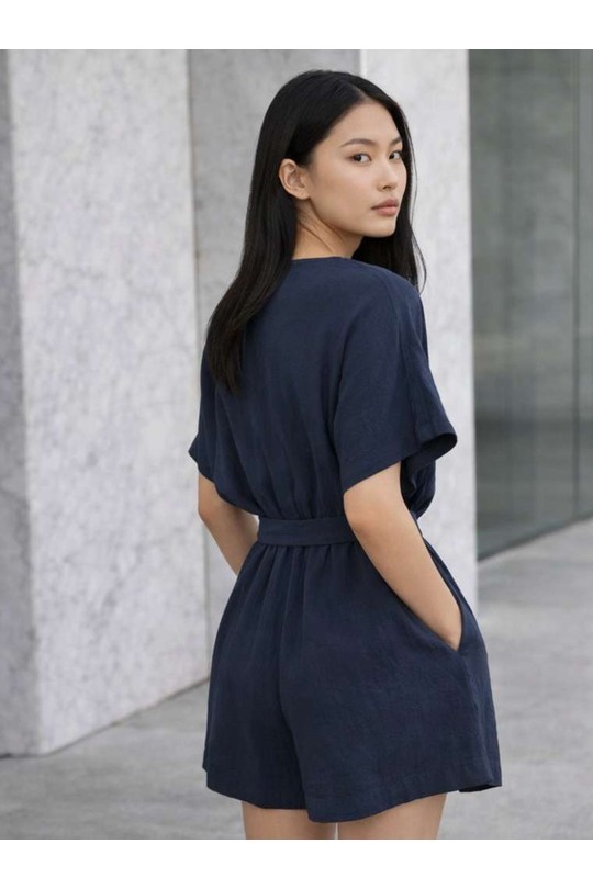 Combinaisons Femme Bleu marine ALYRA 986-PE26-JAZZ Efashion Paris