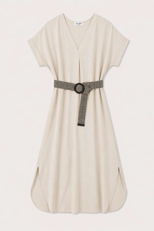 Robes longues Femme Vert d eau ALYRA 998 Efashion Paris