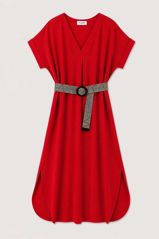 Robes longues Femme Vert d eau ALYRA 998 Efashion Paris