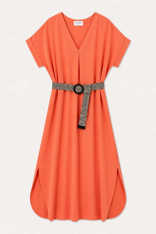 Robes longues Femme Vert d eau ALYRA 998 Efashion Paris