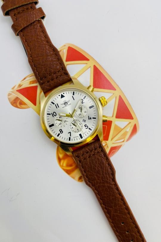 Relojes Complementos Brown MICHAEL JOHN ET GG LUXE KH-241705-O Efashion Paris